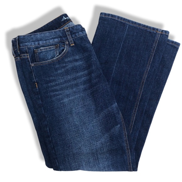 American Rag Boot Mid Rise Dark Wash Denim Jean Size 11S - Picture 6 of 12